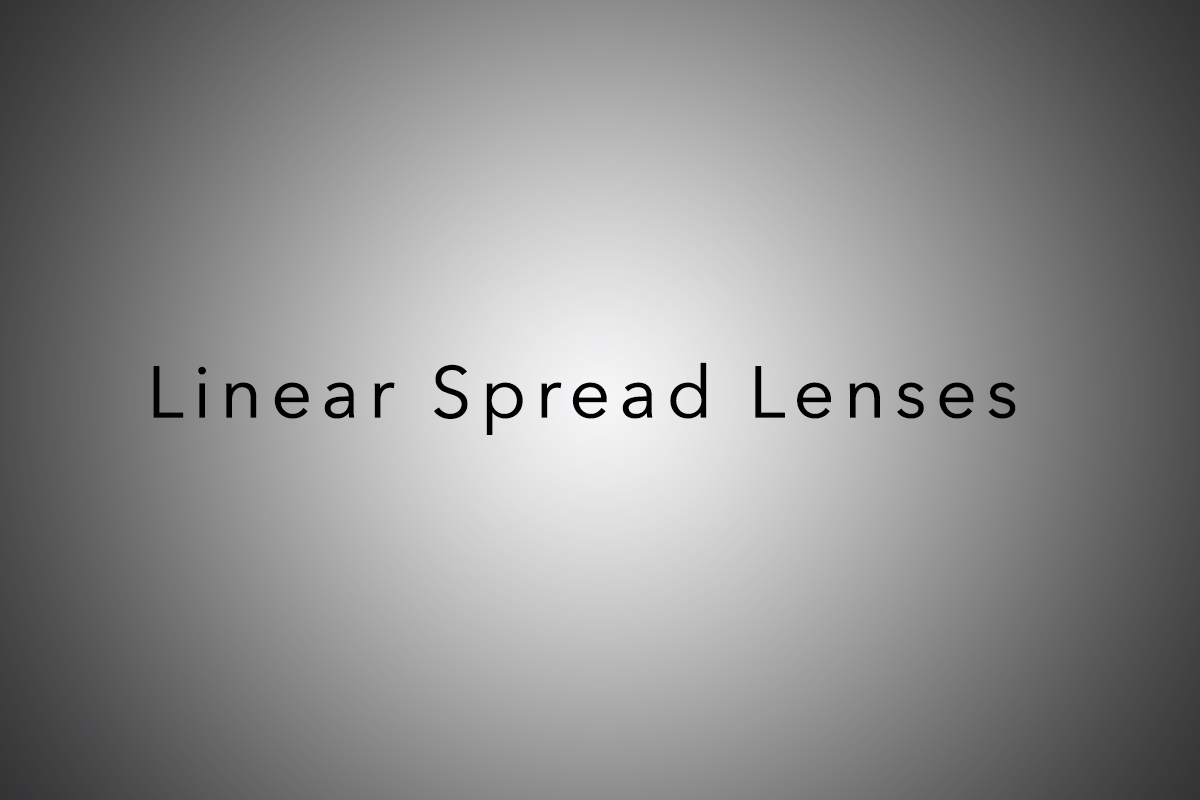 Linear Spread Lenses
