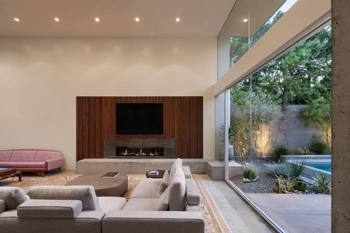 Image of a project using a 1 inch aperture fixture